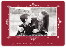 Joyeux Noel Christmas Photo Cards