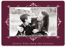 Joyeux Noel Christmas Photo Cards