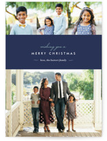 Winter Chic Christmas Photo Cards