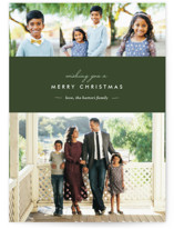 Winter Chic Christmas Photo Cards