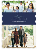 Winter Chic Christmas Photo Cards