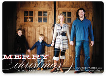 Warm Wishes Christmas Photo Cards