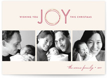 Holiday Joy Christmas Photo Cards