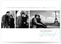 Love & Happiness Christmas Photo Cards