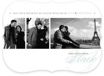 Love & Happiness Christmas Photo Cards