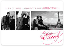 Love & Happiness Christmas Photo Cards