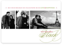 Love & Happiness Christmas Photo Cards