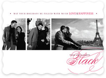 Love & Happiness Christmas Photo Cards