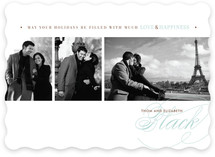 Love & Happiness Christmas Photo Cards