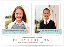 Holiday Thoughts Christmas Photo Cards