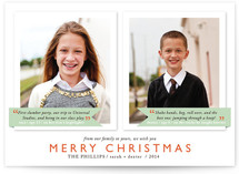 Holiday Thoughts Christmas Photo Cards