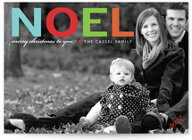 Noel Christmas Photo Cards