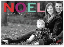Noel Christmas Photo Cards