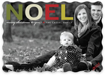 Noel Christmas Photo Cards