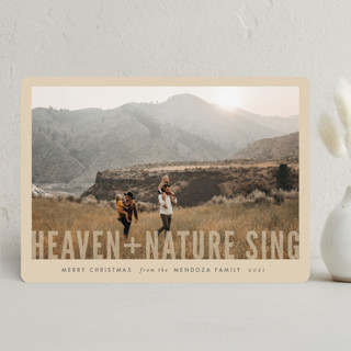 Heaven + Nature Christmas Photo Cards