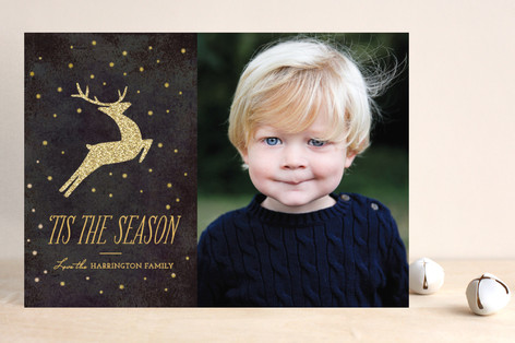 Festive Reindeer Christmas Photo Cards Festive Reindeer Christmas Photo Cards