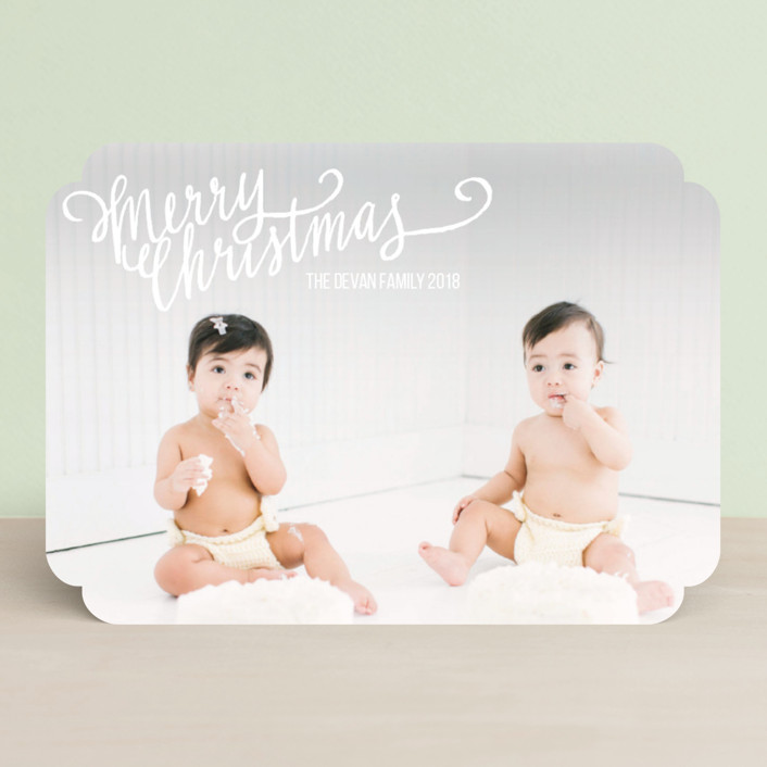 Merry Scriptmas Christmas Photo Cards