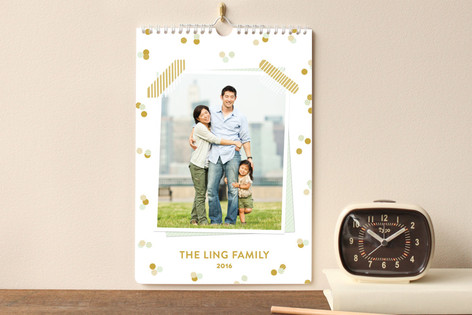 Washi and Confetti Standard Calendars
