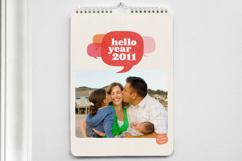 Talk Bubbles Calendars