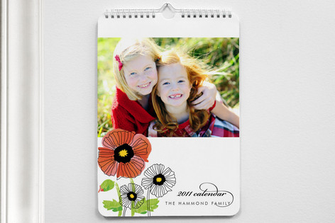 chic poppies Calendars