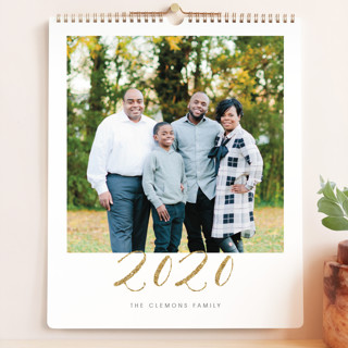 Elegant Golden Year Calendars