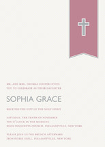 Gift of the Spirit Confirmation Invitations