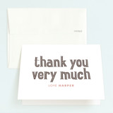 Children's Birthday Party Thank You Cards
