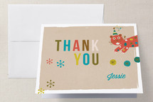 Children's Birthday Party Thank You Cards