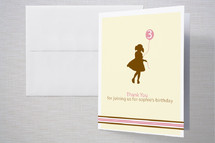 Children's Birthday Party Thank You Cards