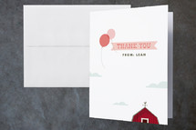 Children's Birthday Party Thank You Cards