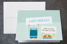 Children's Birthday Party Thank You Cards