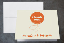 Children's Birthday Party Thank You Cards