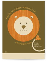 Roarin' Wishes Classroom Valentine's Day Cards