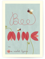 petals of mine Classroom Valentine's Day Cards, by Carrie Eckert