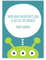 Alien Classroom Valentine's Day Cards