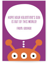 Alien Classroom Valentine's Day Cards