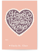 Handmade Heart Classroom Valentine's Day Cards
