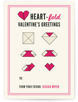 Heartfold Greetings Classroom Valentine's Day Cards