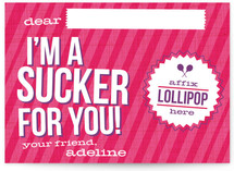 I'm a Sucker Classroom Valentine's Day Cards
