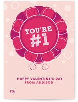 Prize Ribbon Classroom Valentine's Day Cards