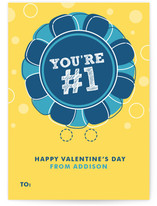 Prize Ribbon Classroom Valentine's Day Cards