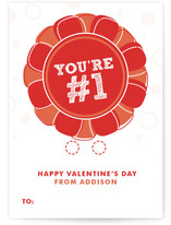 Prize Ribbon Classroom Valentine's Day Cards