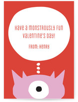 Little Monster Classroom Valentine's Day Cards