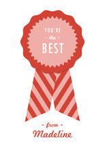 You're the Best Classroom Valentine's Day Cards