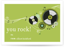 Rock n Roll Classroom Valentine's Day Cards
