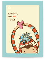 My Heart For You Classroom Valentine's Day Cards