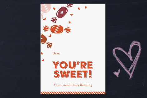 yum yum Classroom Valentine's Day Cards