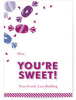 yum yum Classroom Valentine's Day Cards