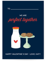 Milk & Cookies Classroom Valentine's Day Cards
