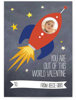 Rocket Love Classroom Valentine's Day Cards